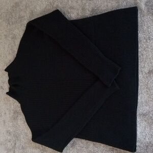 Summersalt Merino Wool Black Turtleneck Sweater